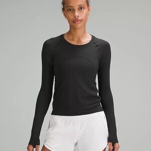 Lulu cropped swiftly long sleeve